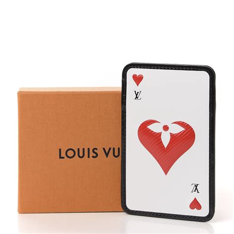 louis vuitton game on card holder|louis vuitton name card holder.